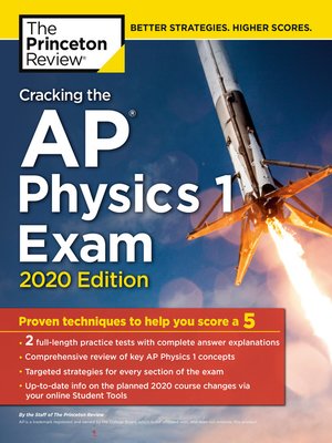 cover image of Cracking the AP Physics 1 Exam, 2020 Edition